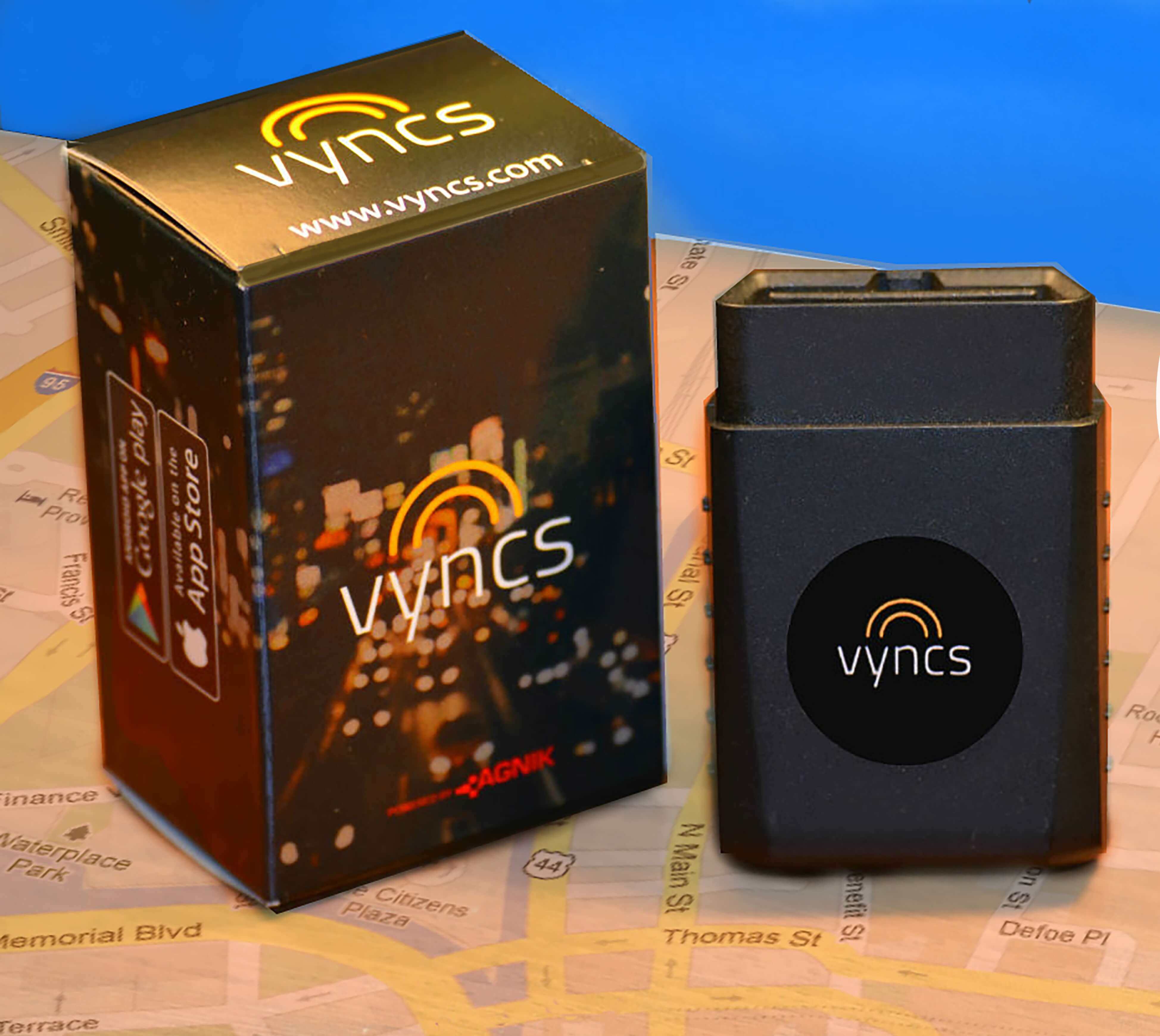 dispositivo gps vyncs obd2